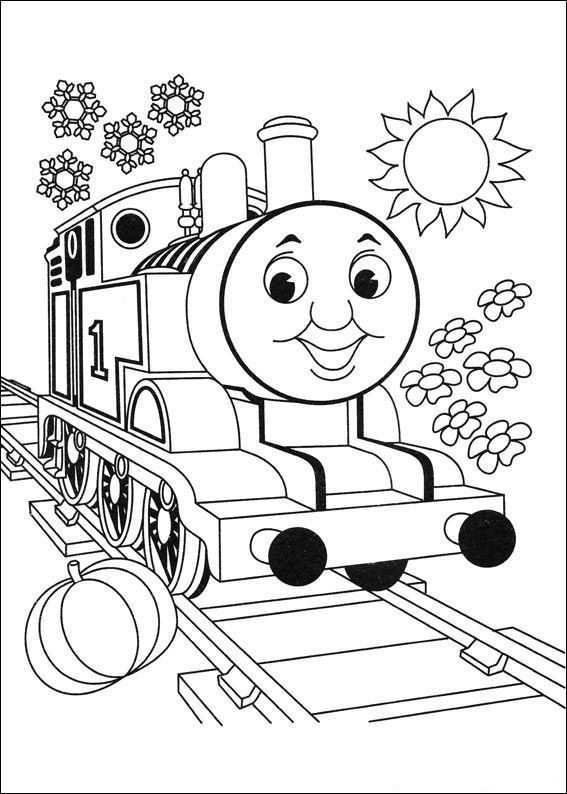 Coloring Page Thomas The Train Thomas The Train Train Coloring Pages Coloring Books F