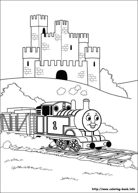 Thomas And Friends Coloring Picture Coloring Pages For Kids Train Coloring Pages Colo