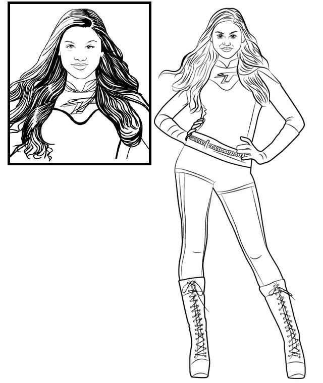 Phoebe Thundermans Coloring Page Kleurplaten Tekenen