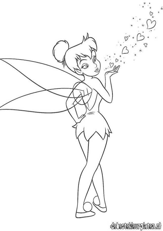 Tinkerbell31 Printable Coloring Pages Tinkerbell Coloring Pages Fairy Coloring Pages
