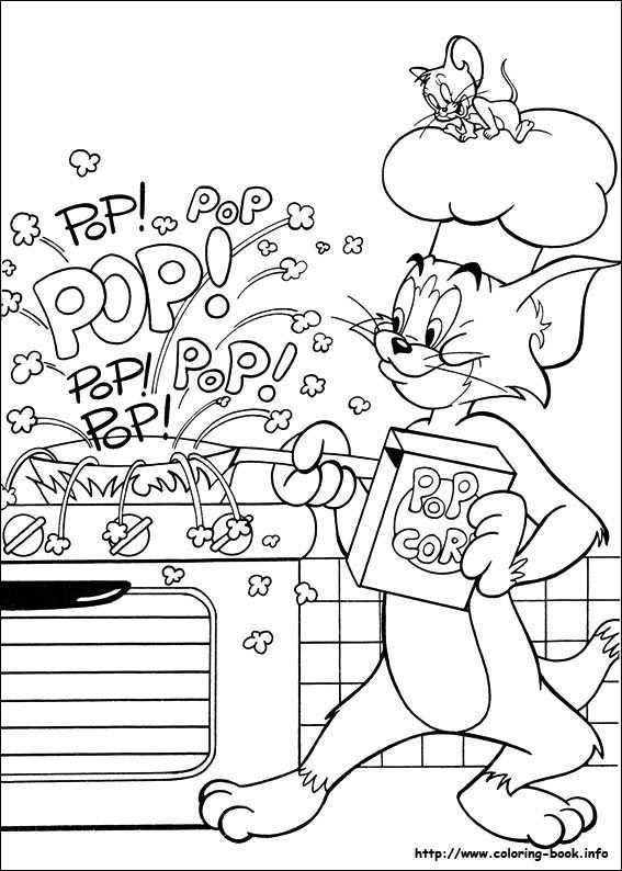Tom And Jerry Coloring Picture Cartoon Coloring Pages Coloring Books Coloring Pages