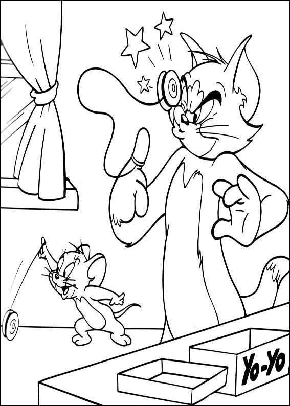 Disegni Da Colorare Tom E Jerry 38 Kleurplaten Voor Kinderen Disney