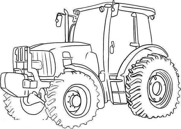 Resultado De Imagen De Kleurplaat Tractor Tractor Dibujo Libro De Colores Paginas Par