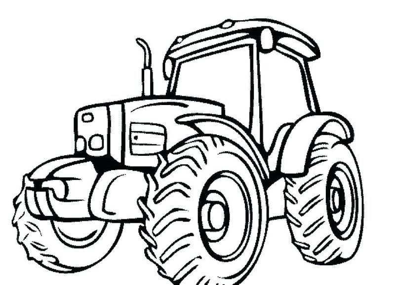 Printable Tractor Coloring Pages For Kids Free Coloring Sheets Tractor Coloring Pages