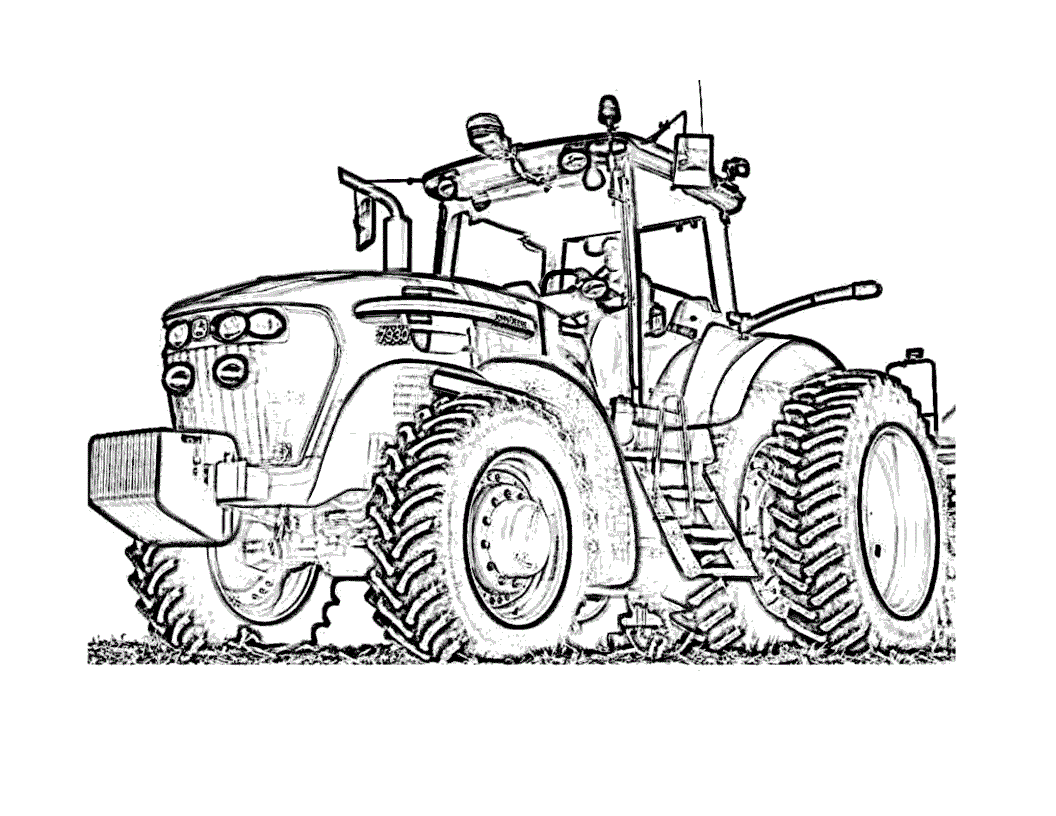 Tractor Coloring Page Images Gif 1056 816 Trator Padroes Em Feltro Desenhos