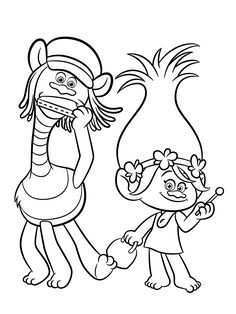 Trolls Coloring Pages To Download And Print For Free Poppy Coloring Page Disney Color