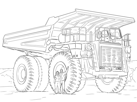 Dump Truck Coloring Page Truck Coloring Pages Valentines Day Coloring Page Coloring P