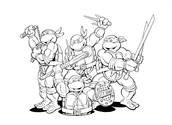 Kids Ninja Turtles Free Superhero Coloring Pages Turtle Coloring Pages Ninja Turtle C