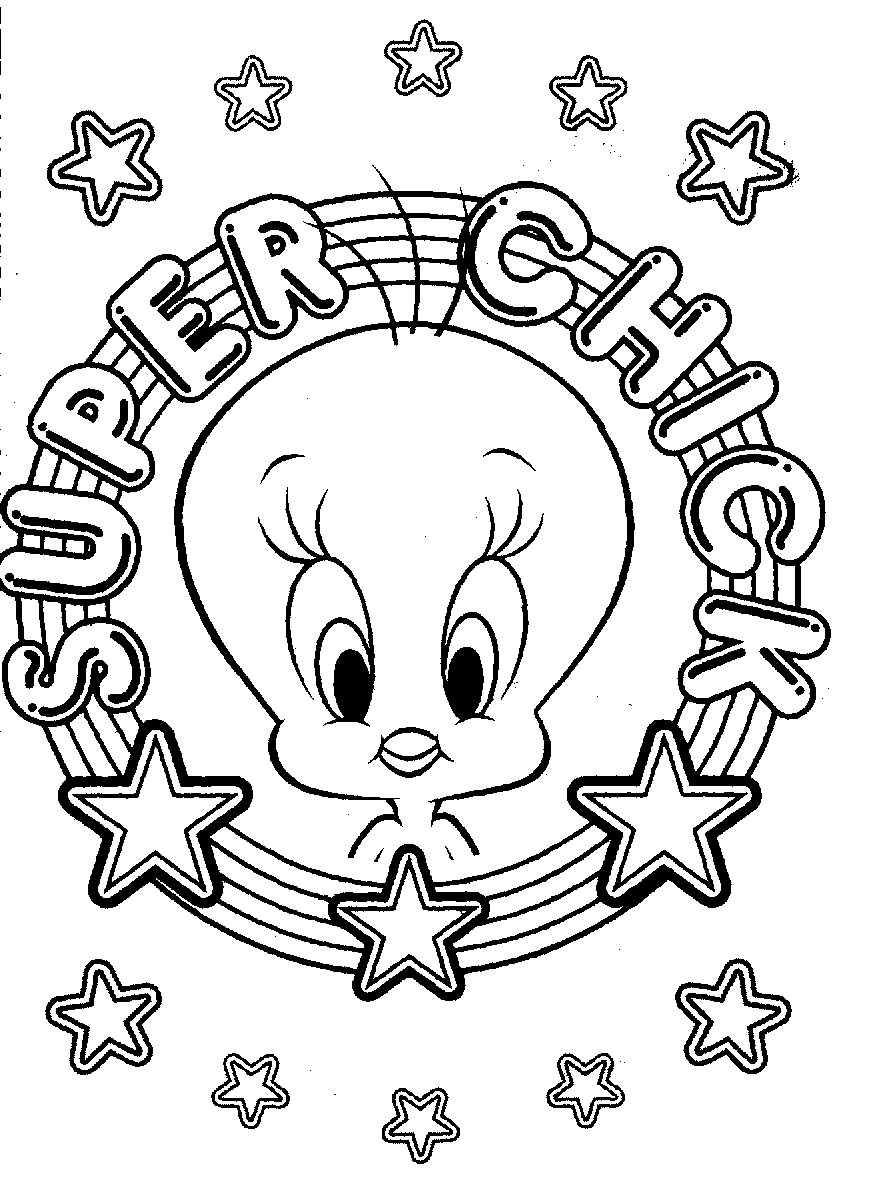 Free Printable Tweety Bird Coloring Pages For Kids Bird Coloring Pages Disney Colorin