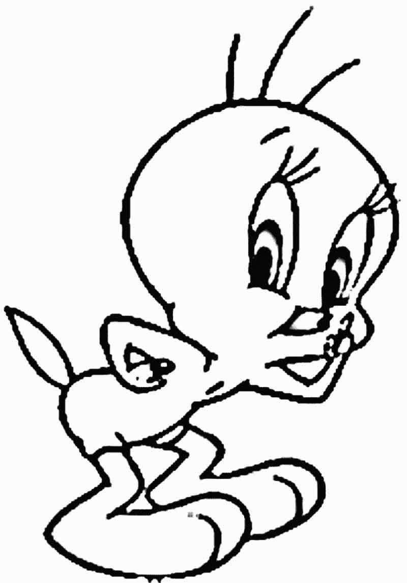 Printable Tweety Bird Coloring Pages For Kids Kleurplaten