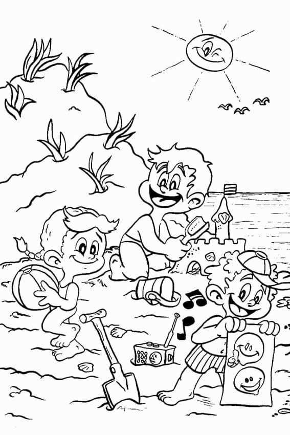 Beach Printable Coloring Pages Best Of 25 Free Printable Beach Coloring Pages In 2021