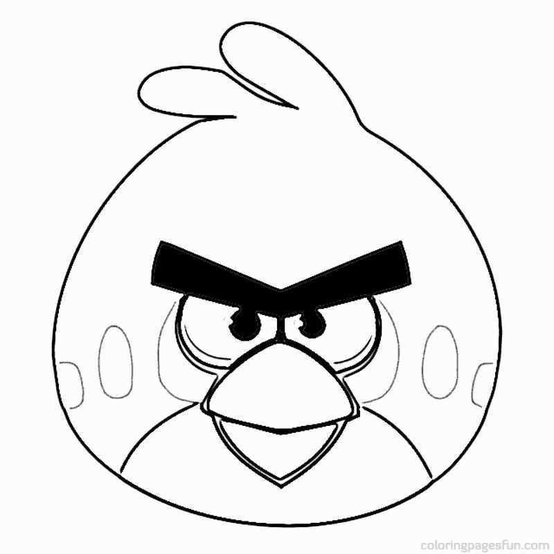 Angry Bird Coloring Sheets Luxury Angry Birds Coloring Pages To Print Verjaardagskale