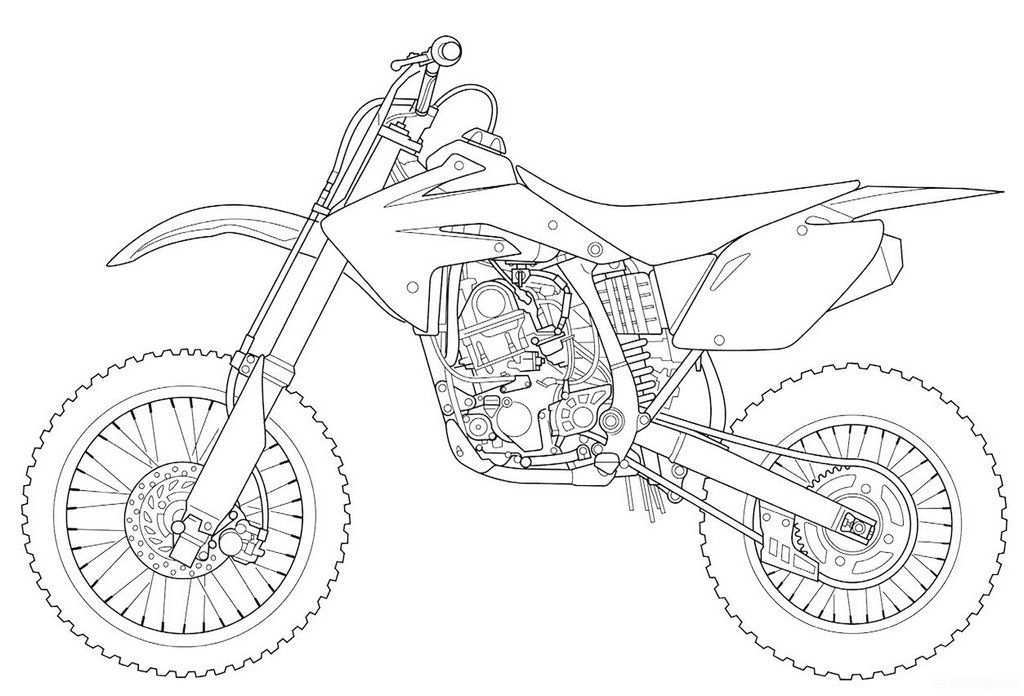 Kawasaki Dirt Bike Coloring Pages For Boys Bear Coloring Pages Spiderman Coloring Col