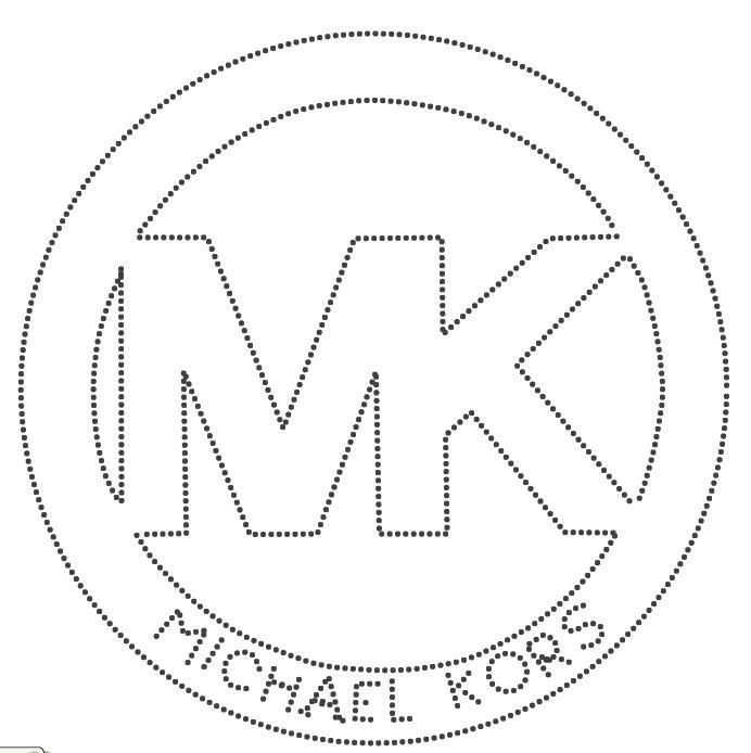 Michael Kors Ss6 Rhinestone Transfers Design Clip Art Kor