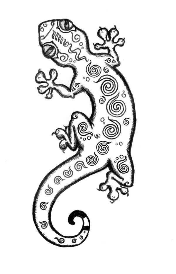 Gekko Tattoo Google Zoeken Lizard Tattoo Gecko Tattoo Color Drawing Art