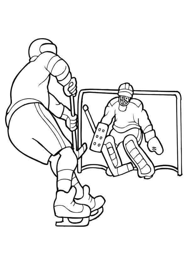 The Professional Hockey Sports Coloring Pages Coloring Pages Coloring Books