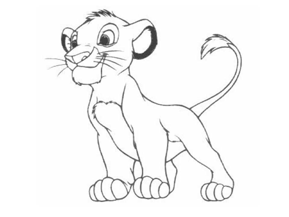 Kleurplaat Lion King Simba Jpg 960 720 Disney Tekenen Leeuw Tekening Tekenprojecten