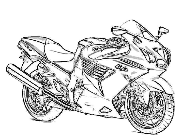Free Printable Motorcycle Coloring Pages For Kids Http Designkids Info Free Printable