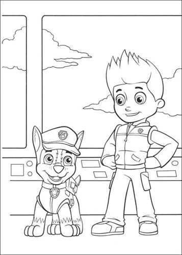 Kids N Fun 23 Kleurplaten Van Paw Patrol In 2020 Kleurplaten Nickelodeon Kleuren