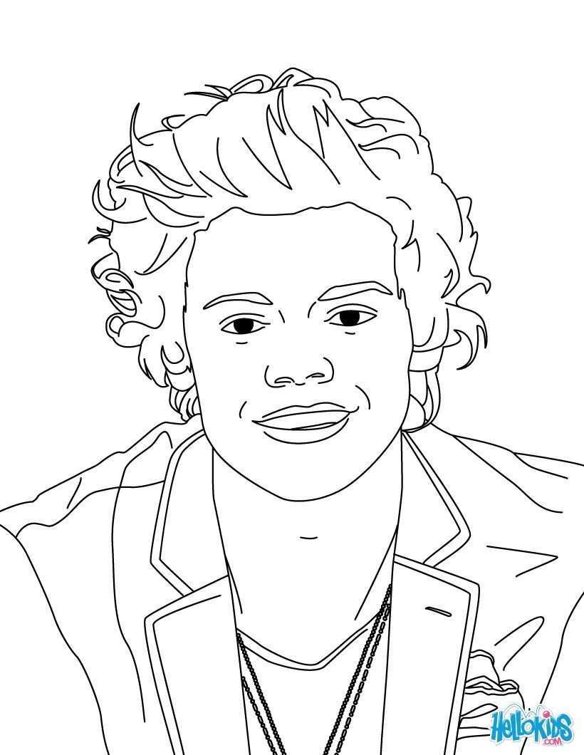Zayn Malik Coloring Pages Free Coloring Pages People Coloring Pages Free Online Color