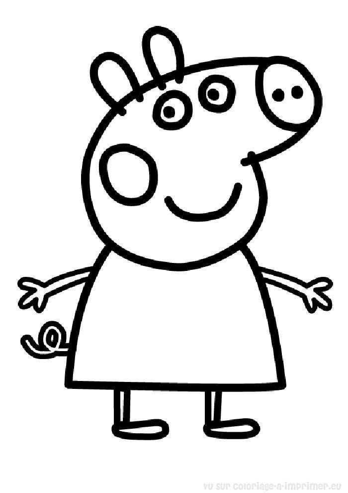 Cool 14 Picture Peppa Pig A Imprimer In 2020 Kleurplaten Kinderen