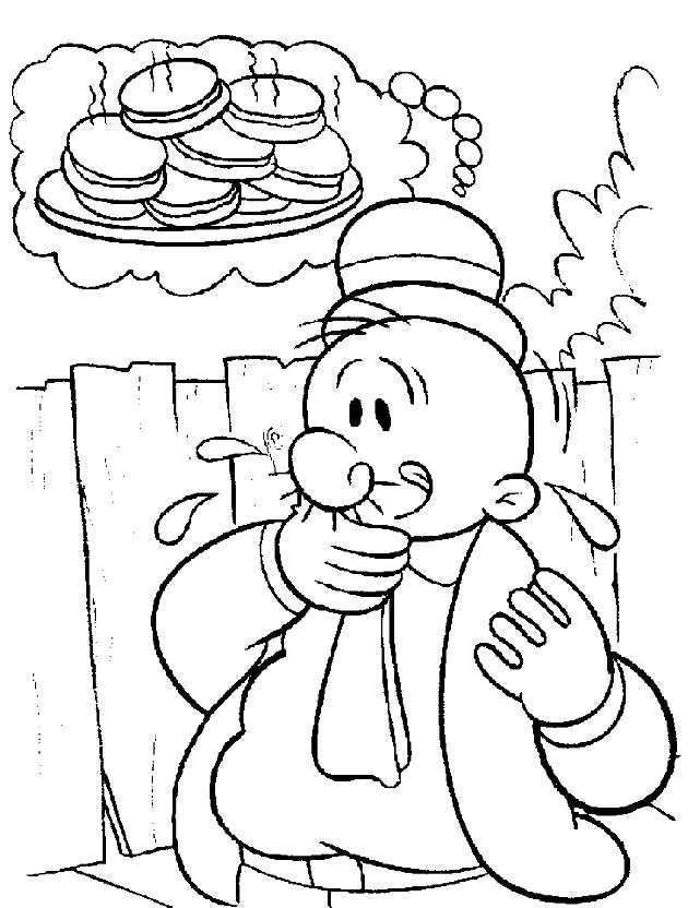 Popeye Coloring Pages And Book Uniquecoloringpages Coloring Books Coloring Pages Cart