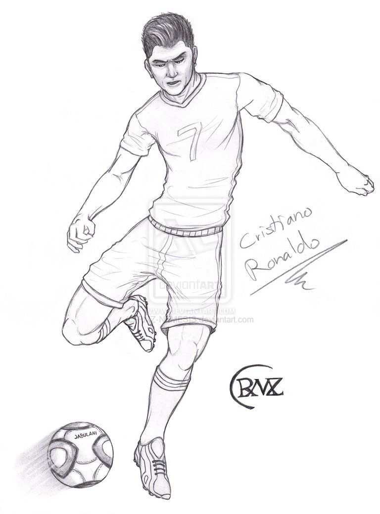 Christiano Ronaldo Christiano Ronaldo Coloring Pages Soccer Ronaldo 9 Pictures Photos