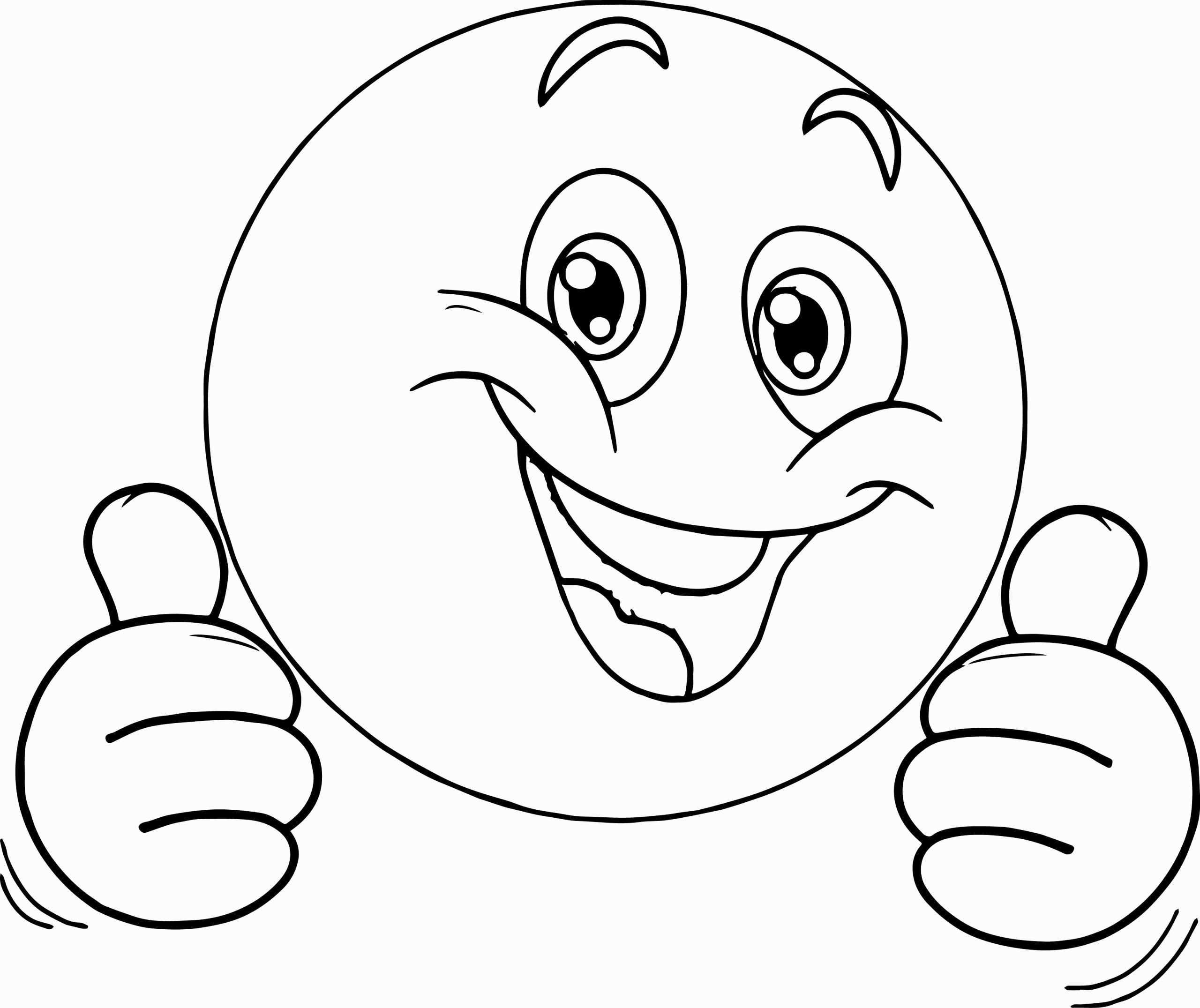 Smiley Face Coloring Page Awesome Very Happy Emoticon Face Coloring Page Emoji Colori