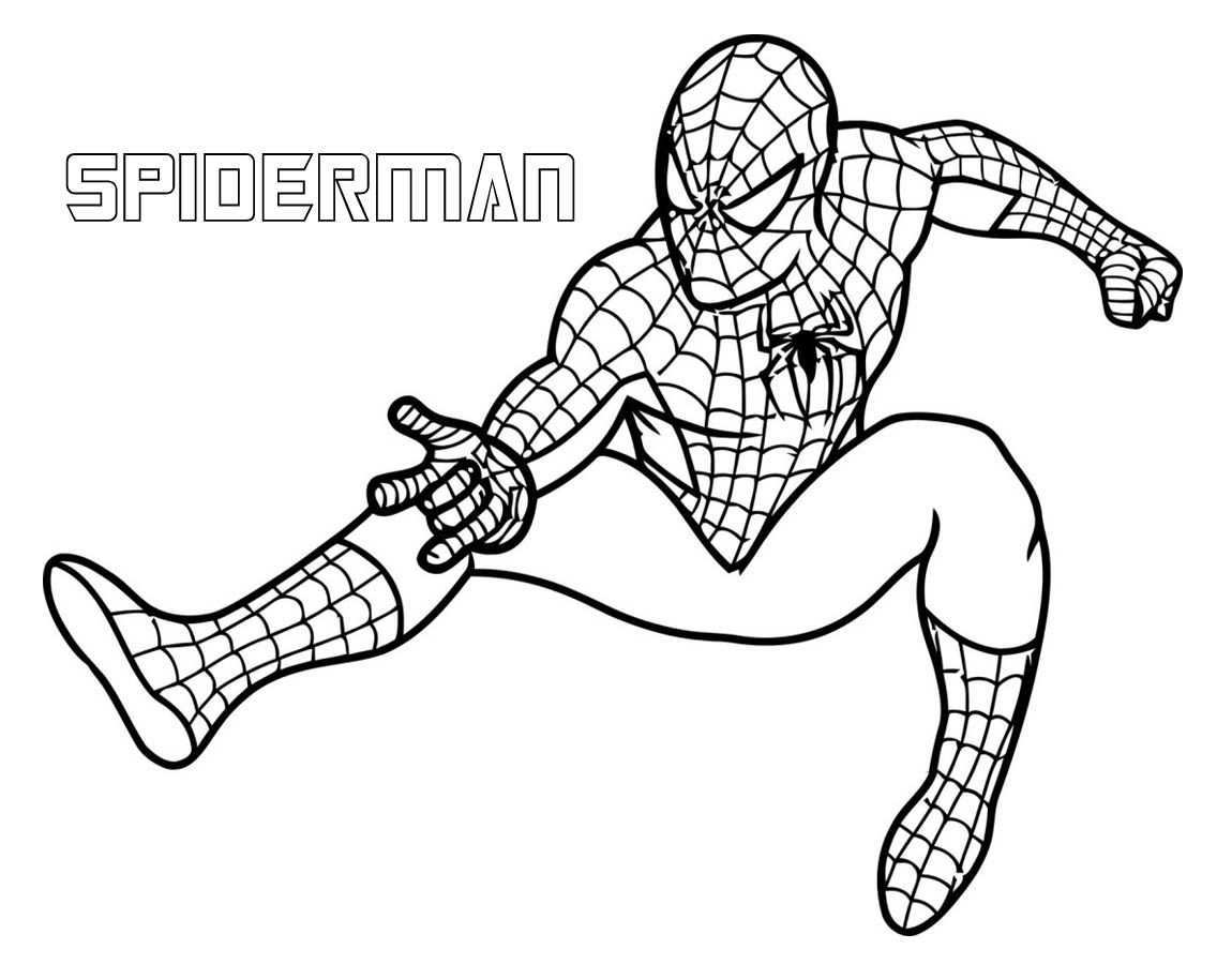 Download Spiderman Superhero Coloring Pages For Free Superhero Coloring Pages Super H