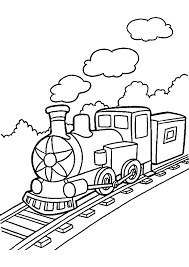 Afbeeldingsresultaat Voor Kleurplaat Trein Peuters Train Coloring Pages Coloring Page