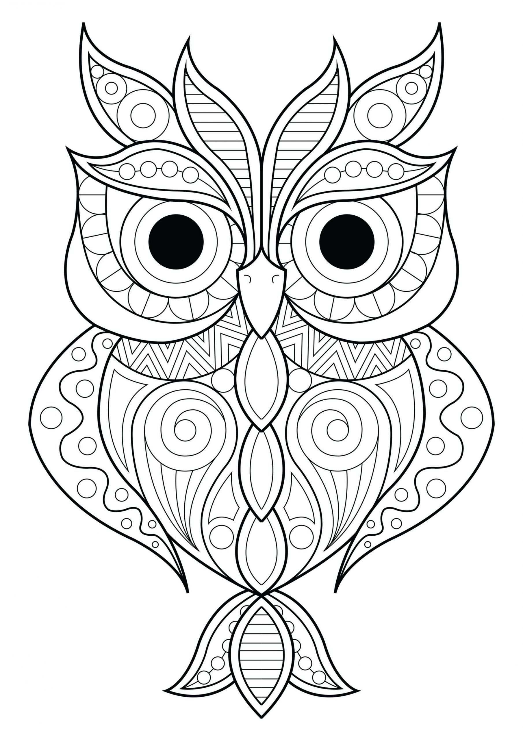 Volwassen Kleuren Uilen 2 Volwassen Kleuren Uilen 2 Owl Coloring Pages Mandala Colori