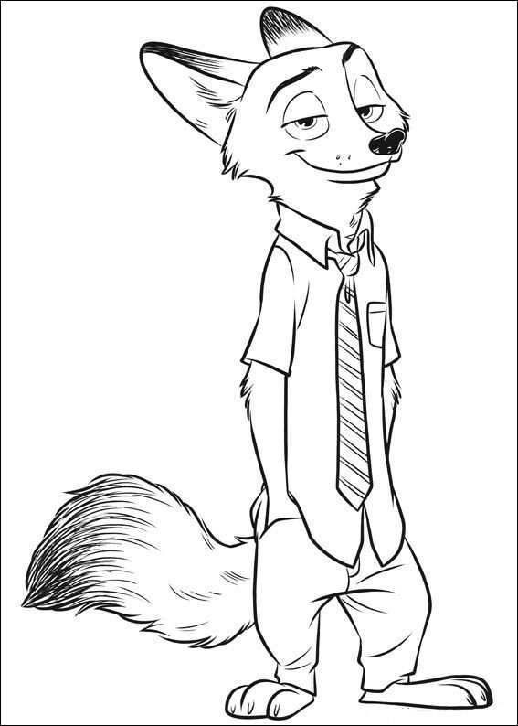 Zootopia Coloring Pages 8 Zootopia Coloring Pages Coloring Pictures Disney Coloring P