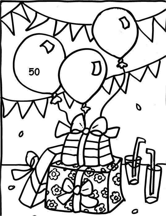 Http Coloringpagesabc Com Coloring Pages For Kids Verjaardag Knutselen Verjaardag Ver