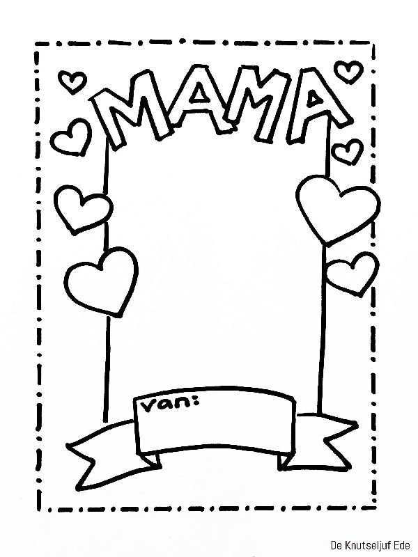 Kleurplaat Verjaardag Mama 33 Jaar