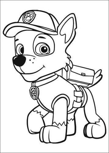 Kids N Fun 23 Kleurplaten Van Paw Patrol In 2020 Kleurplaten Kleurboek Leuke Tekening