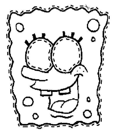 Make A Spongebob Mask Coloring Page Spongebob Coloring Spongebob Party Spongebob Craf