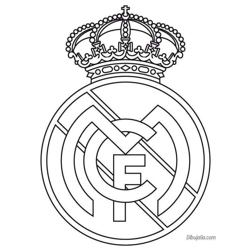 Escudo Real Madrid Jpg Google Drive Logo Real Madrid Coloriage Foot Logo Real