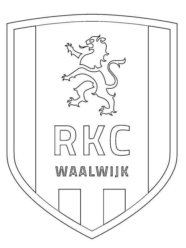 Kleurplaat Rkc Waalwijk Kleurplaten Prints