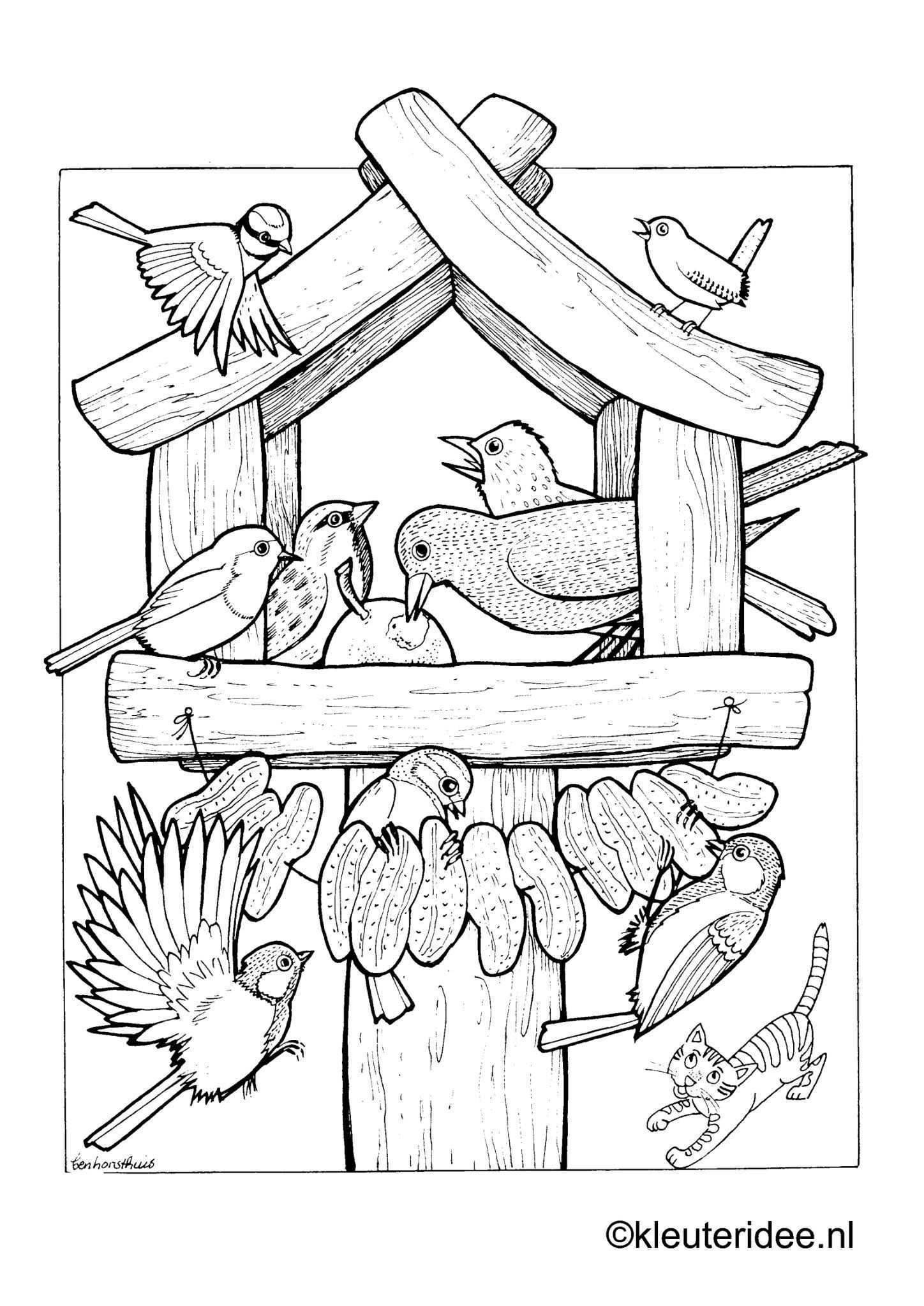 Pin By Katarzyna Pilczuk On Kleurplaten Bird Coloring Pages Bird Embroidery Pattern C