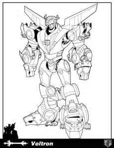 Voltron Force Coloring Pages Are Now Up For You To Print And Color On Sketch Template