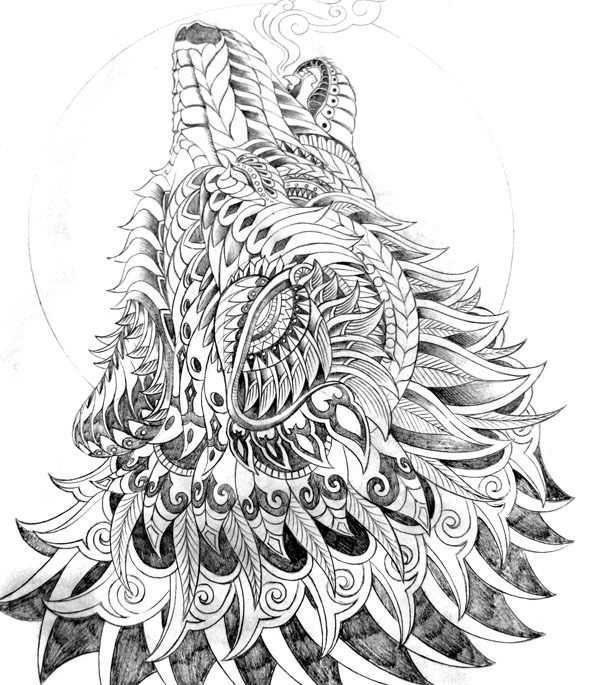 Coloring For Adults Kleuren Voor Volwassenen Wolf Colors Coloring Pages Animal Colori