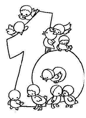 10 Coloring Pages Of Numbers On Kids N Fun Co Uk On Kids N Fun You Will Always Find T
