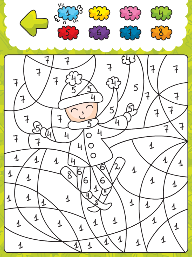 Coloring Smart Fun And Education For Kids App Review Kleuren Met Nummers Voor Kindere