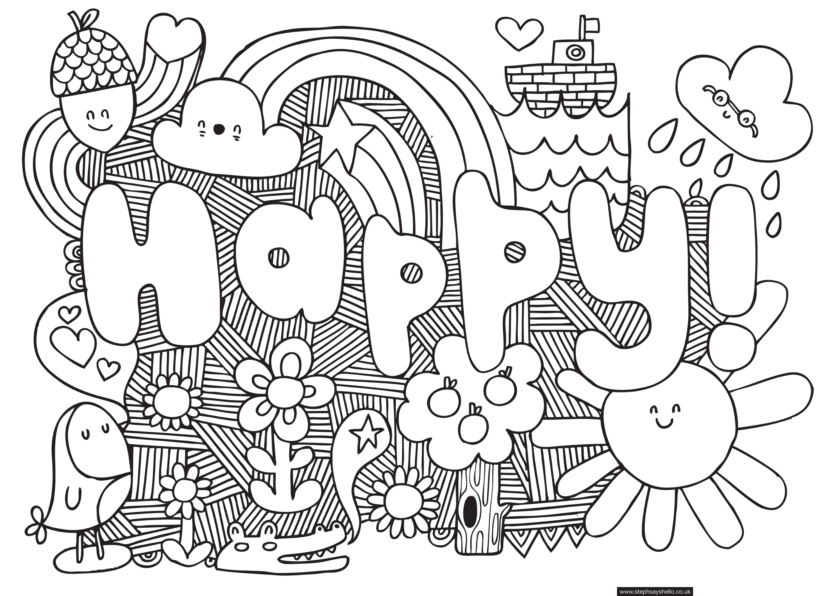 Coloring Page Abstracte Kleurplaten Gratis Kleurplaten Boek Bladzijden Kleuren