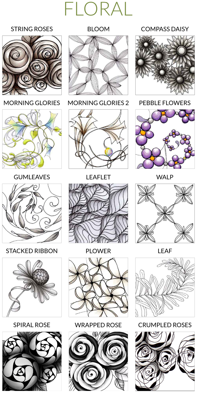 Patterns Zentangle Drawings Zentangle Patterns Easy Zentangle Patterns