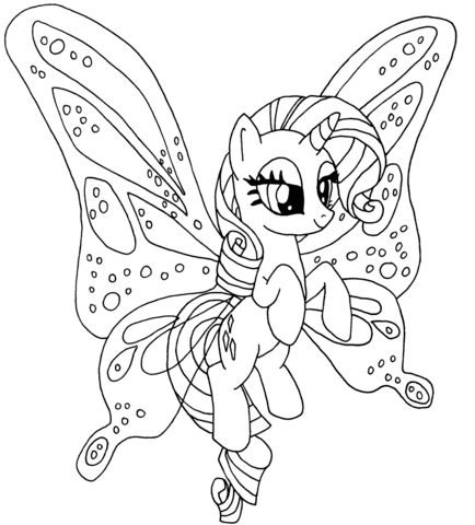 Rarity Pony Coloring Page From My Little Pony Category Select From 26983 Printable Cr