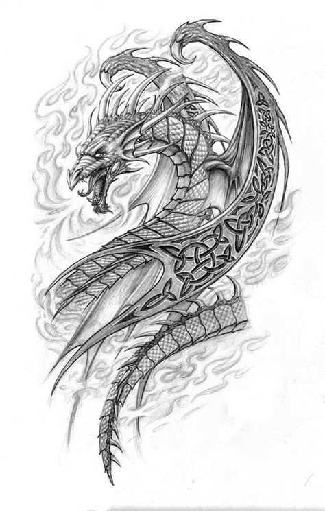 Dragon Fantasy Myth Mythical Mystical Legend Dragons Wings Sword Sorcery Magic Colori