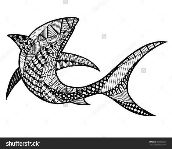 Pin By Barbara On Coloring Dolphin Whale Shark Shark Drawing Shark Art Drawings