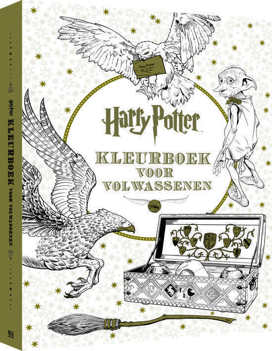 Harry Potter Kleurboek Voor Volwassenen Kleurboek Volwassen Kleurboeken Harry Potter