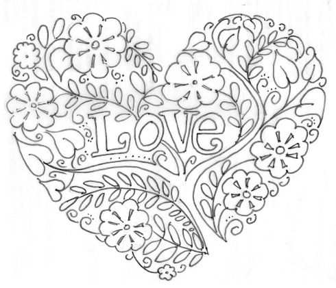 Valentine S Day Heart Coloring Pages Valentine Coloring Valentines Day Coloring Page